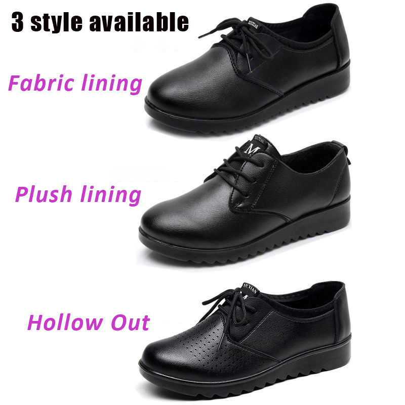 Solid Black Oxford Shoes Woman - огляд і ціна Women Kitchen Accessories