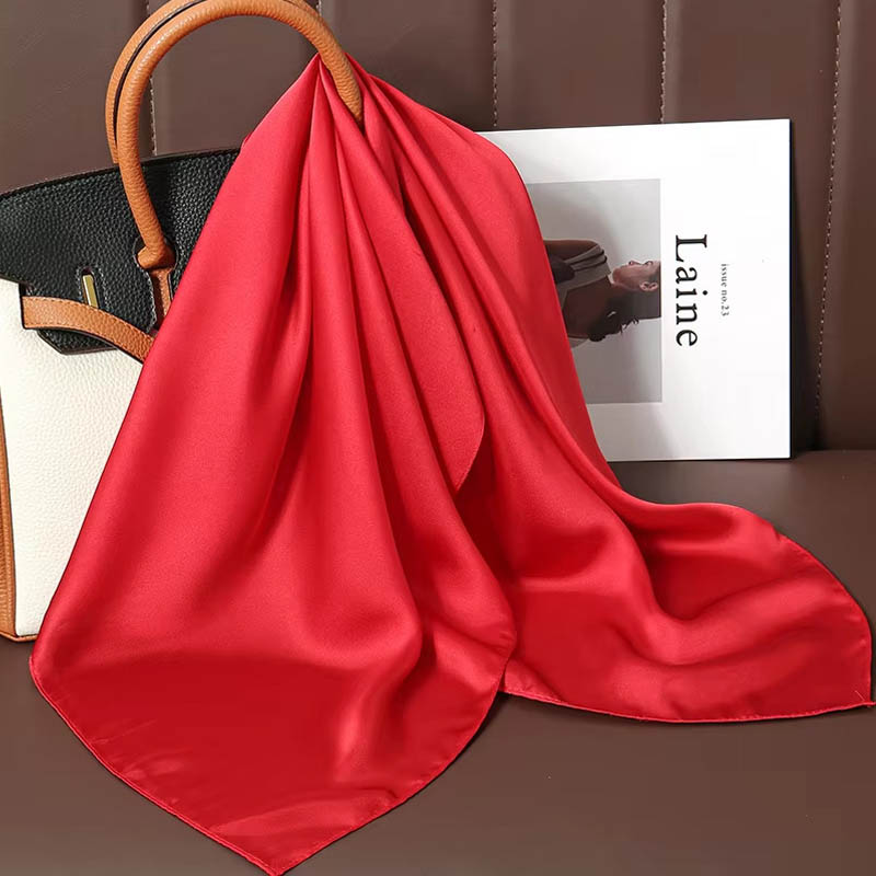 Luxury Solid Color Silk Square - огляд і ціна Silk Scarf Square