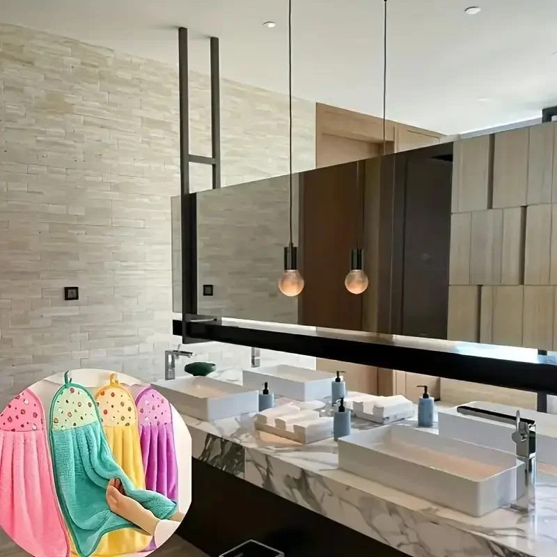 1pcs Coral Velvet Bathroom Sup - огляд і ціна Women Kitchen Accessories
