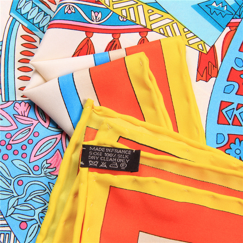 Manual Hand Rolled Twill Silk  - огляд і ціна Silk Scarf Square
